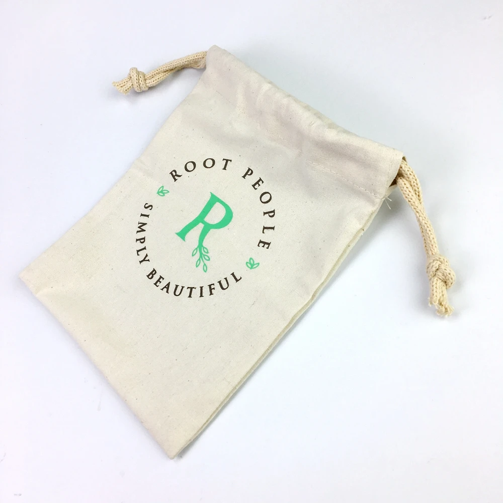 Лидер продаж роскошные фирменные упаковочные изделия хлопковый пылесборник на шнурке