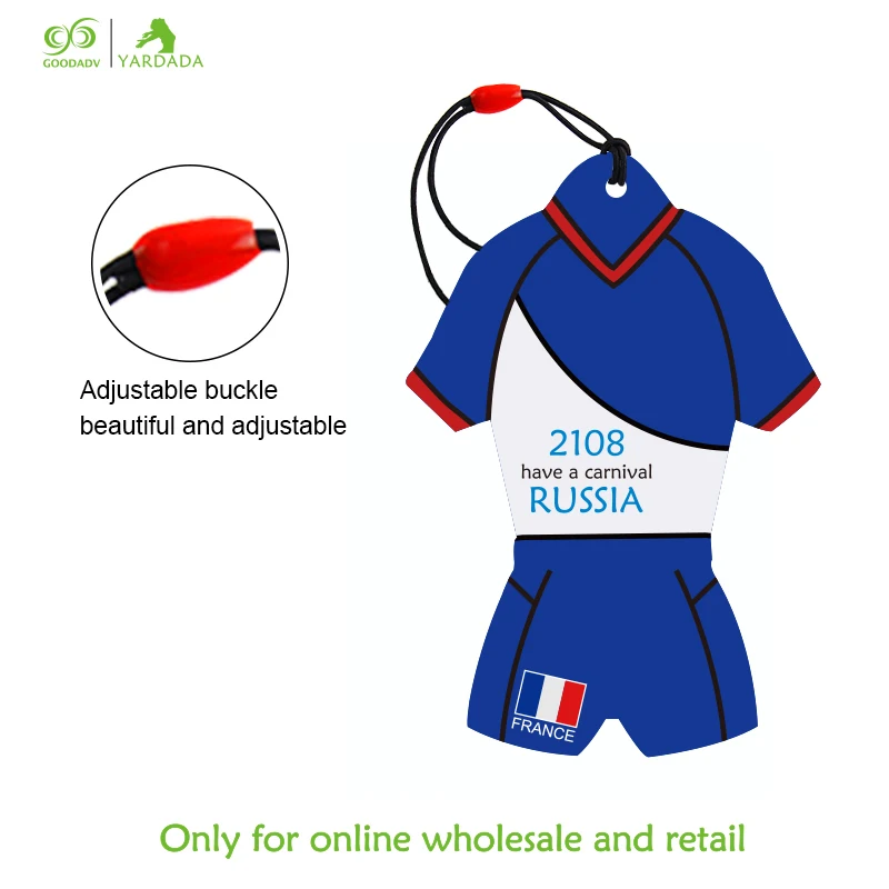 
Cheap World Cup soccer jerseys smell paper car perfume family fragrance car air freshener 