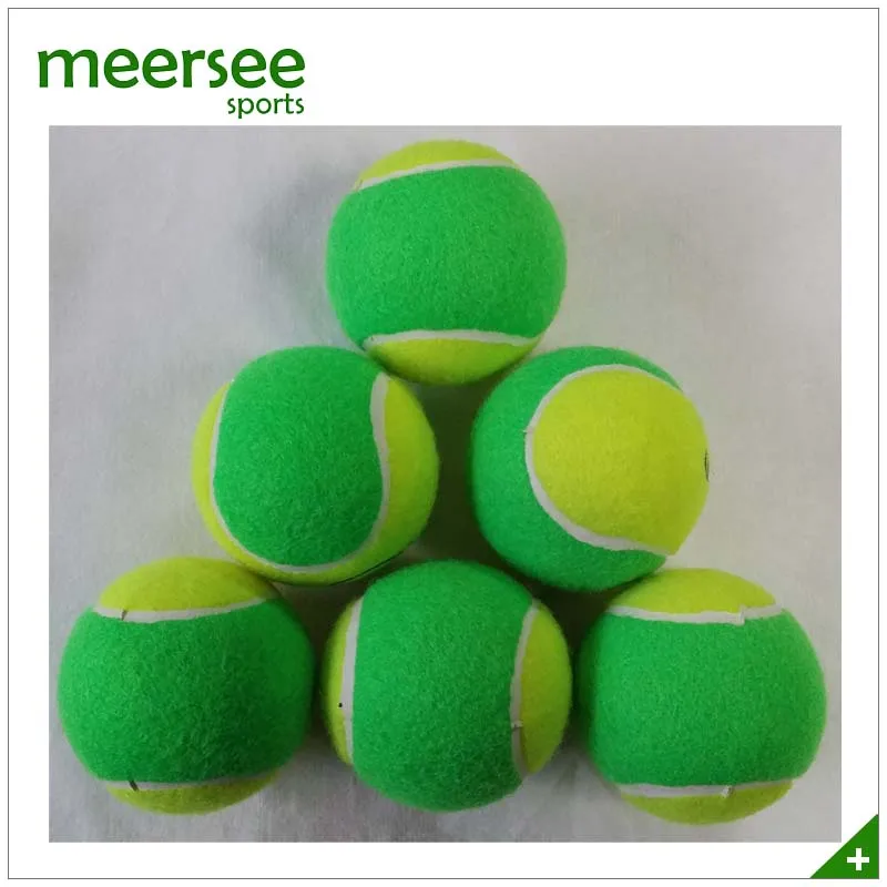 Orange & Yellow Standard 2.5 Inches Stage 2 personalized tennis ball