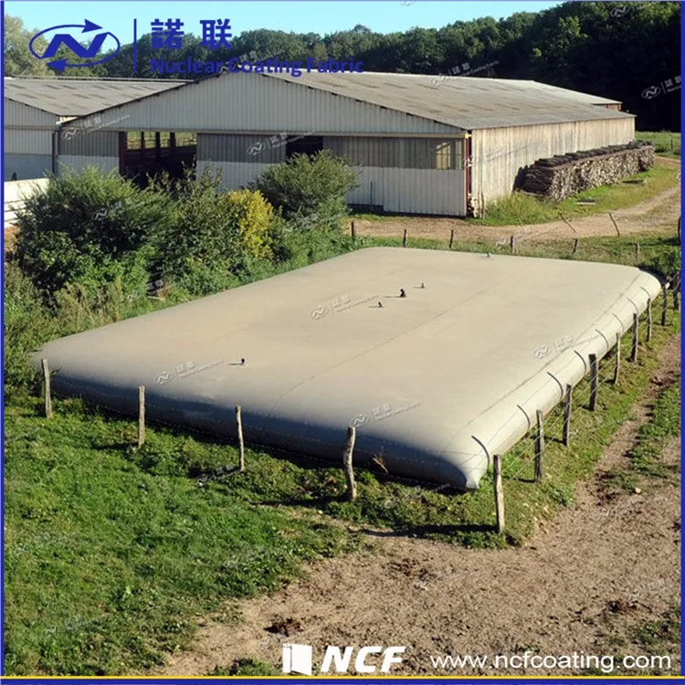 6000L reservoir PVC Tarpaulin inflatable foldable Flexible Water Storage Bladders Pillow Tank