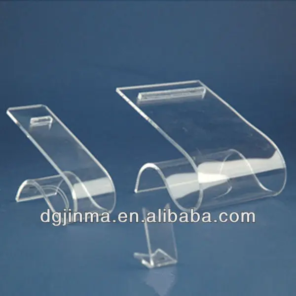Wholesale Clear Transparent Acrylic Shoe Display Stand For Store/shop/supermarket/exhibition