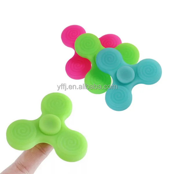 Лидер продаж, игрушка, гироскоп пальца, мягкий силиконовый ручной Спиннер