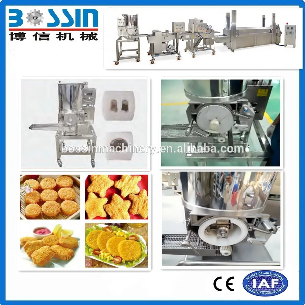 
China top quality best sale hamburger patty/chicken nugget former 