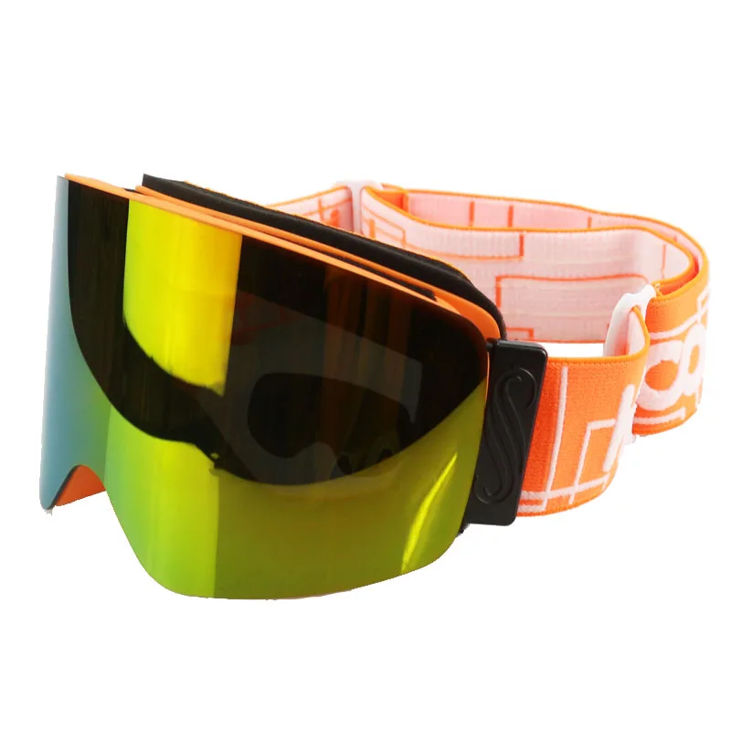 Frameless UV400 Anti-fog Skate goggles Skiing Glasses Winter Sports Goggles