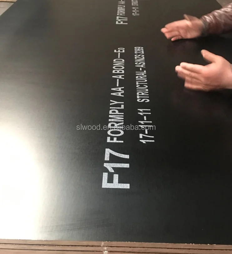 AS/NZS 2269 Australia F17 construction plywood