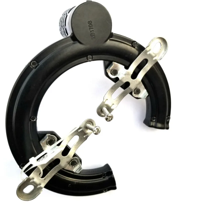 Black Bicycle Horseshoe Claws Anti-theft Password Bike Sharing Lock