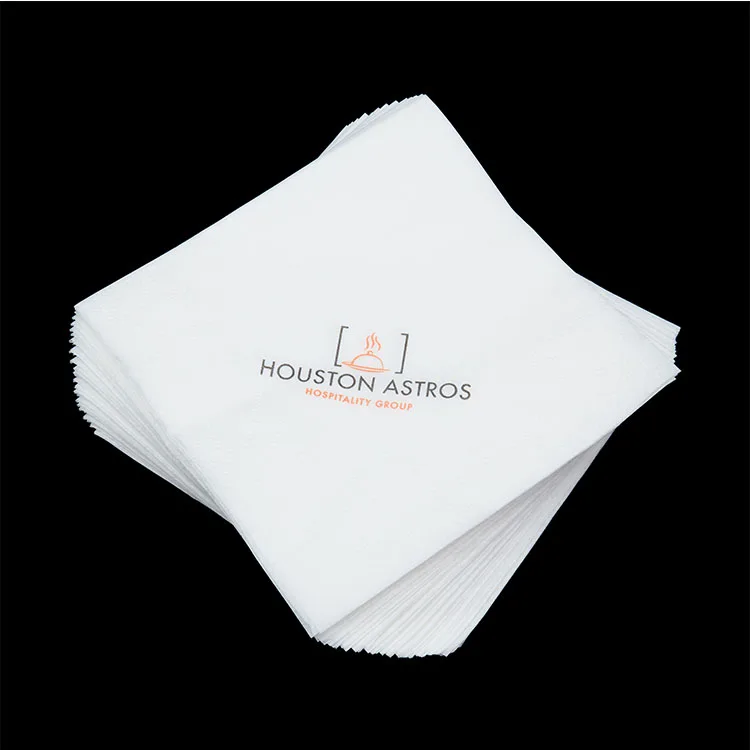 13*13 Inches Floral Print Disposable Paper Party Napkins Soft and Absorbent Cocktail Napkins Paper Napkins & Serviettes Custom