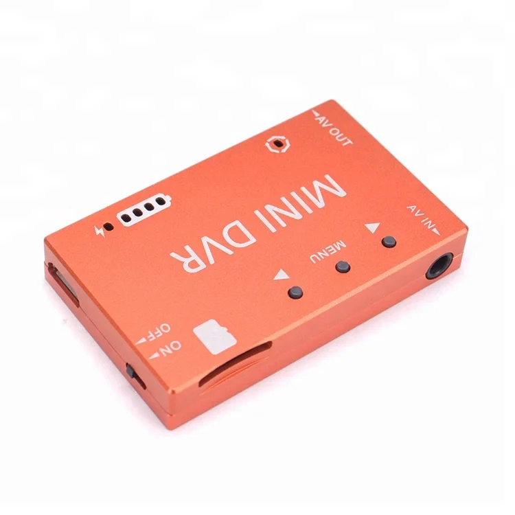 FPV Mini DVR Video Audio Recorder FPV Recorder Built-in 3.7V 400mah Battery for FPV RC Multicopters Quadcopter VR Goggle