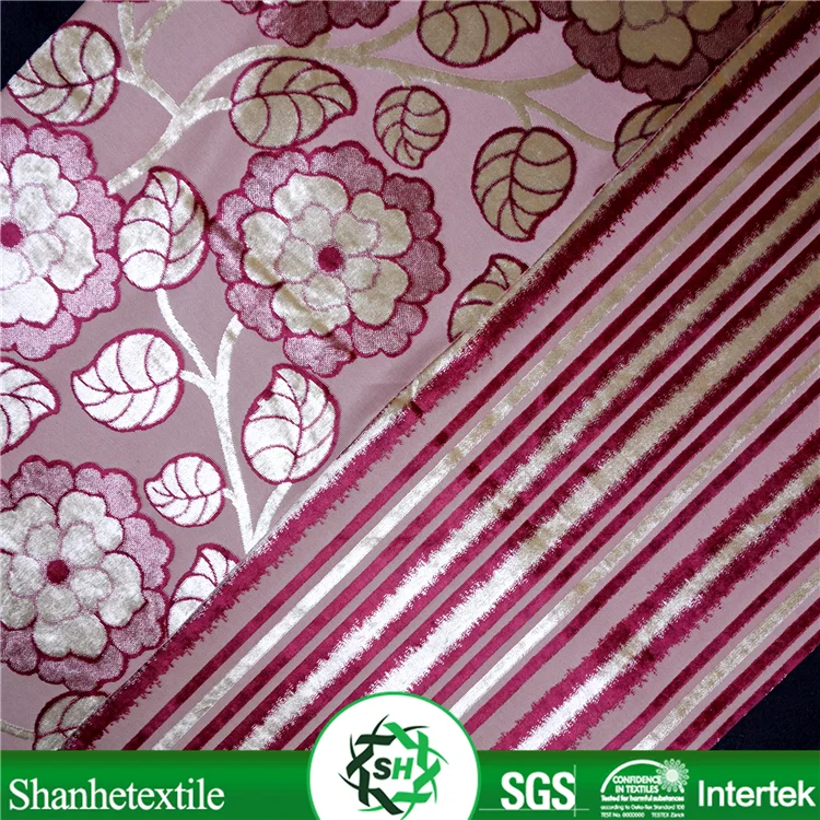 
Wholesale ,Thomasville Dubai Materials Custom Embroidery Velour Ashley Furniture Fabric For Curtains 