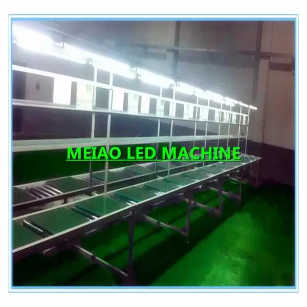 LED light assembly line