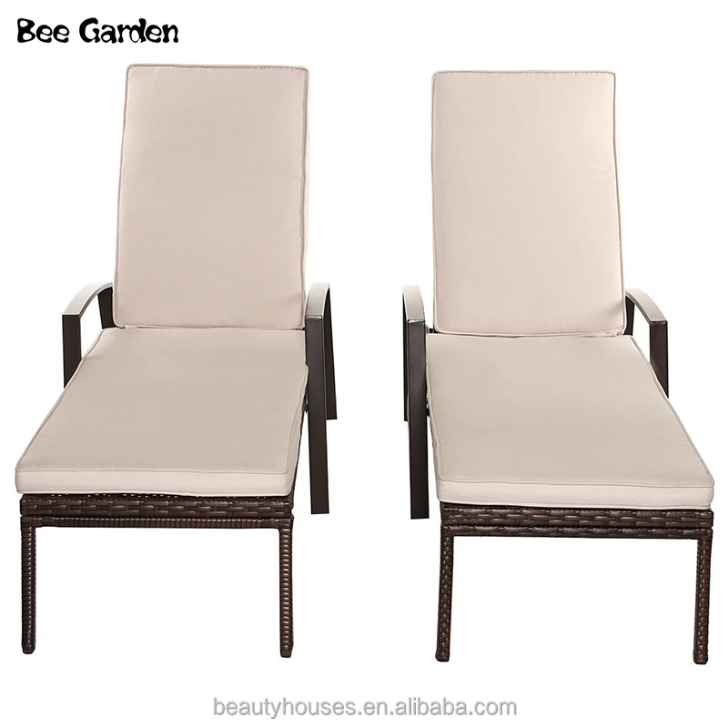 
Modern style Fashion Design Outdoor Furniture Rattan Chaise Lounge/Beach/Lying Chair 