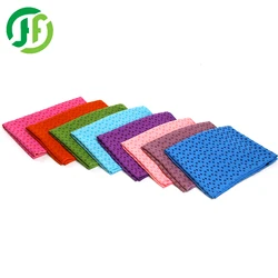 Eco-friendly Microfiber Private Label Machine Washable Yoga Towel with Grip dots