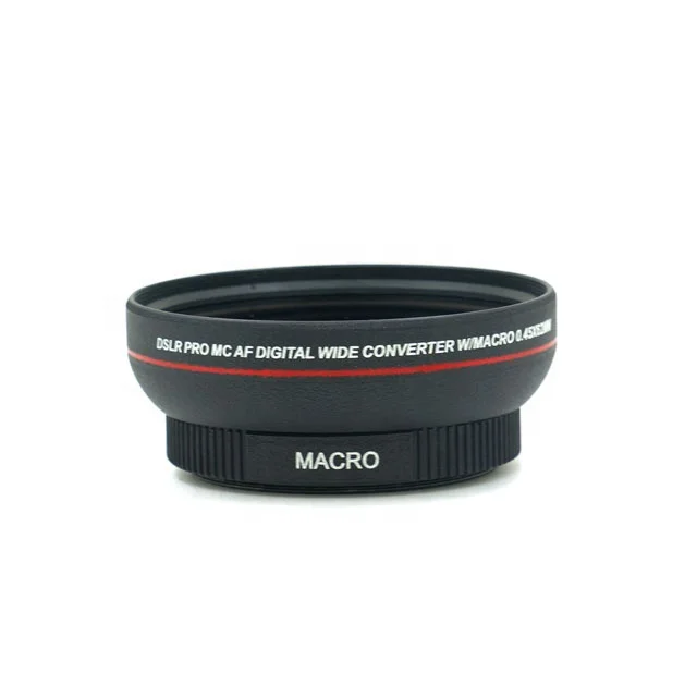 62mm   Wide-angle Lens, Camera Attachment Lens For Camera