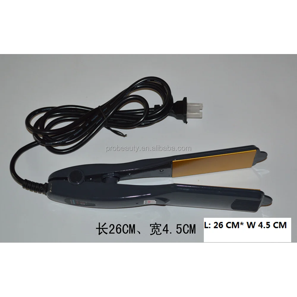 2 inch width plate professional salon hair straightener