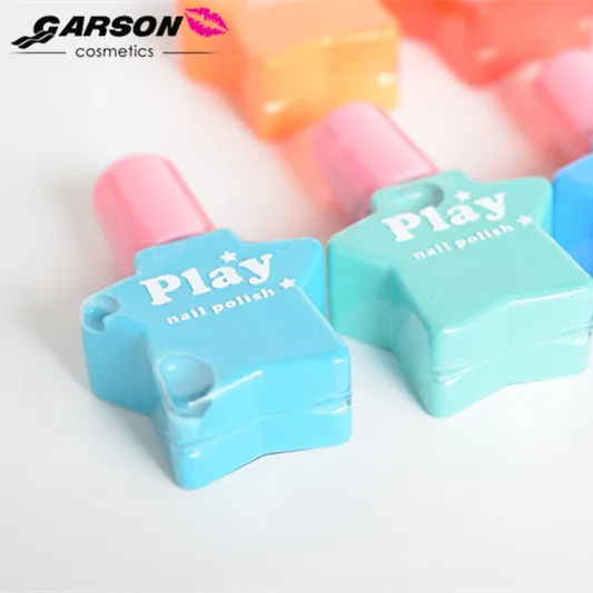 
Best selling kids nail polish non toxic waterbased peel off stars nail polish sets for children 18 bottles 