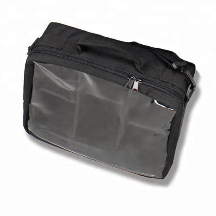 
Custom Carry Handle Clear Pvc Makeup Cosmetic Bag 