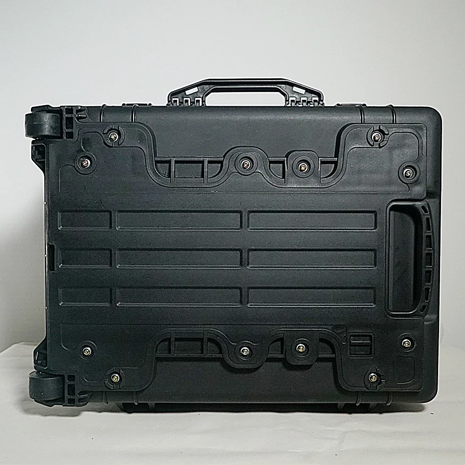 
Large plastic case storage box plastic tool box trolley Hard tool trolley case with foam 