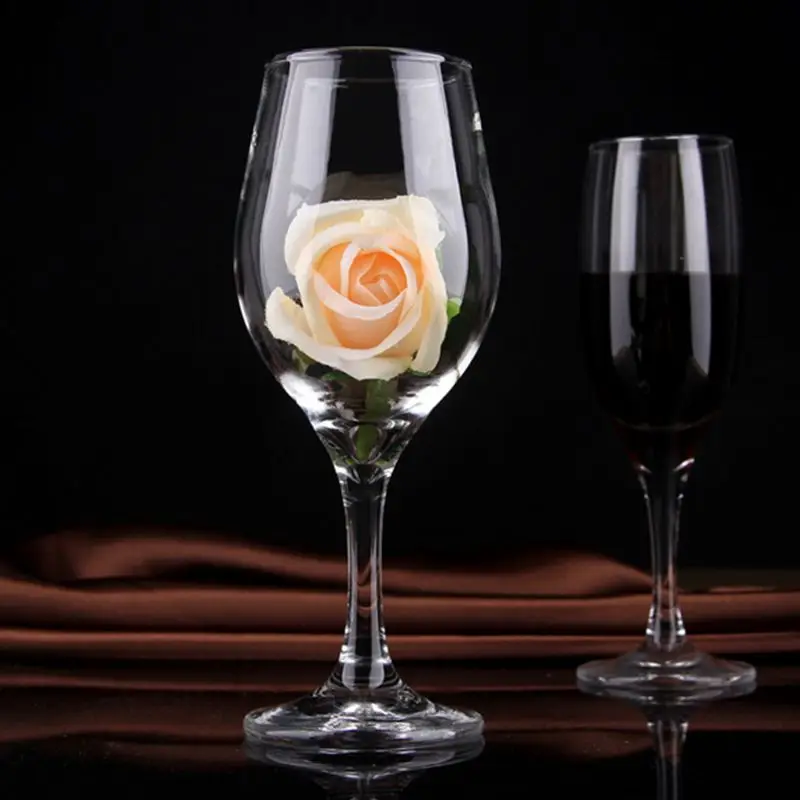 Manufacture cheap price glass red and white wine glasses in china (60516331005)