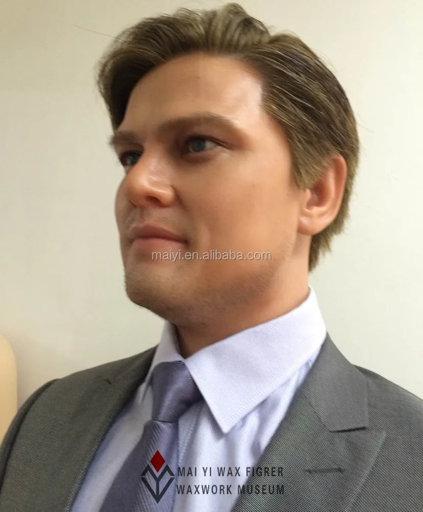 Celebrity Leonardo Dicaprio Realistic Silicone Sculpture