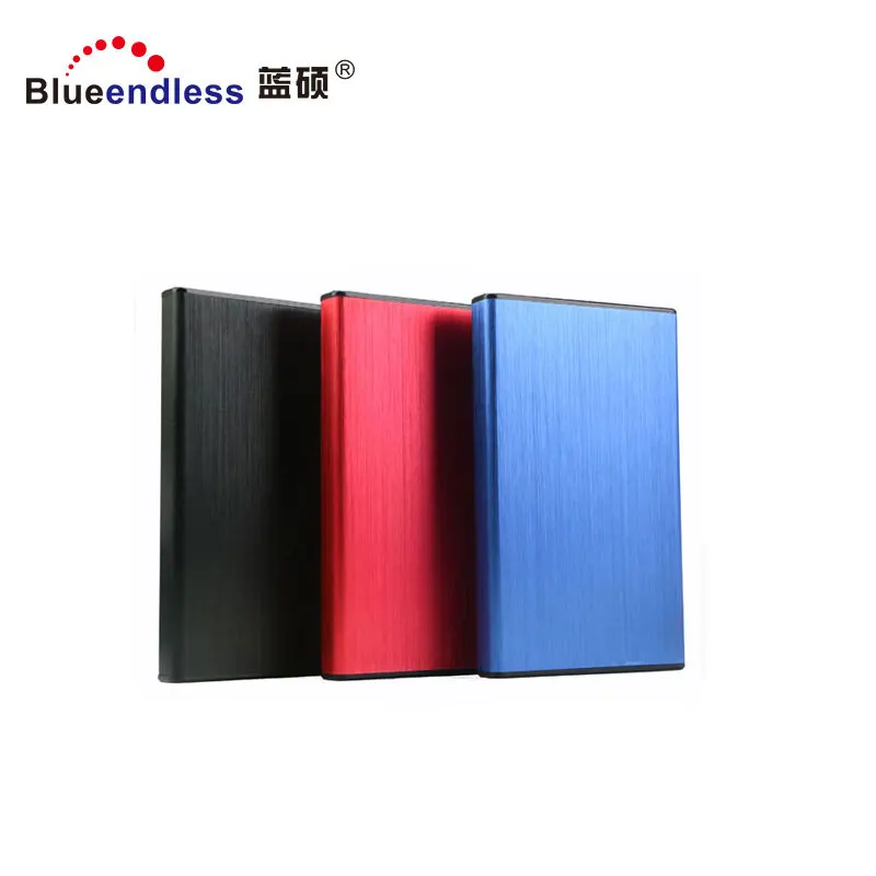  Blueendless Тип c 2 5 Внешний жесткий диск чехол подходит ТБ жесткого диска USB 3 1 SATA HDD корпус для Macbook металлический