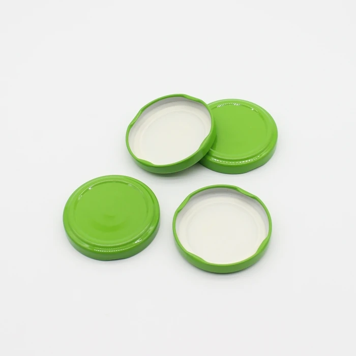 Metal Tinplate Lid Used For Food Screw Glass Jar Bottle
