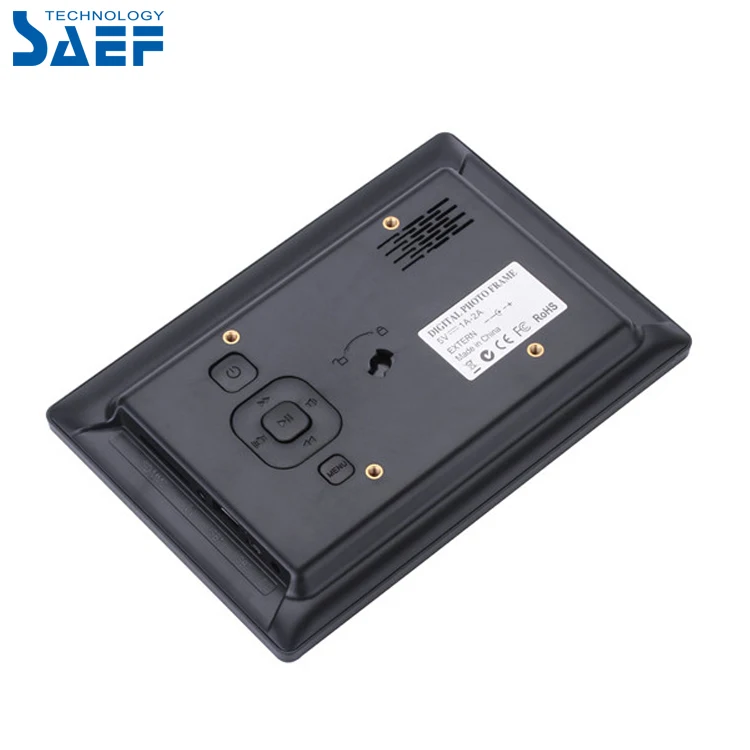 
bulk 7 inch video digital photo frame optional motion sensor for advertising display 