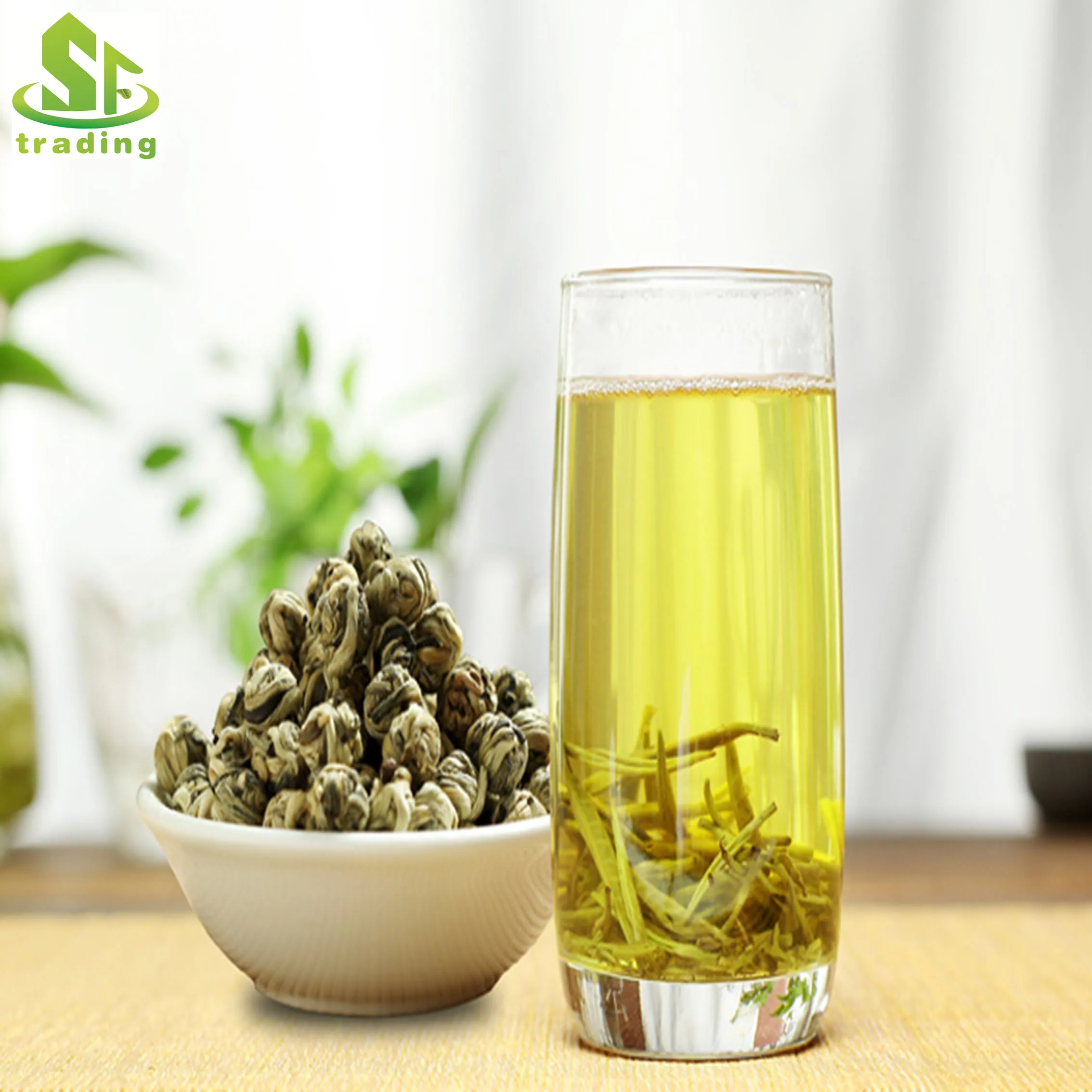 Organic Jasmine Pearls Dragon Pearls tea