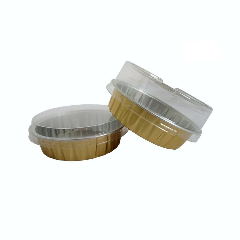 
Colorful Gold Disposable Aluminum Foil Container Tray Pan Cup factory directly sales 