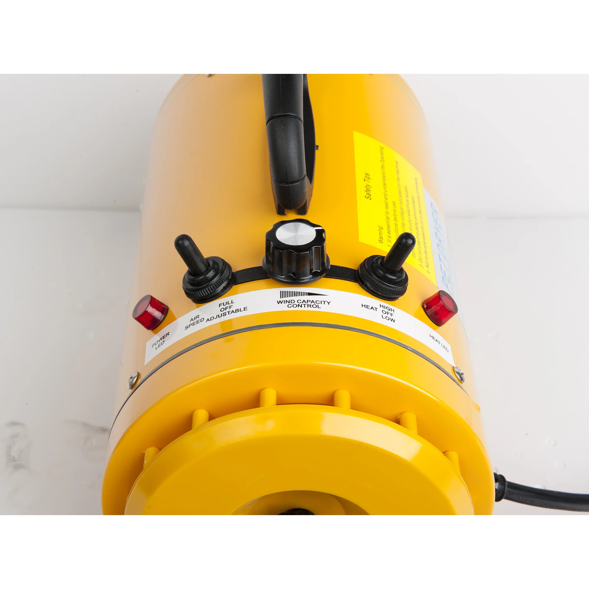 Lantun pet products hot selling the largest noise 78bd Pet dryer dog hair blower