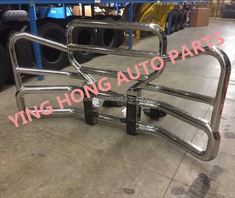 Бампер из нержавеющей стали 304 для VOLVO VNL, защита для грузовика, оленя для FREIGHTLINER CASCADIA, решетка безопасности