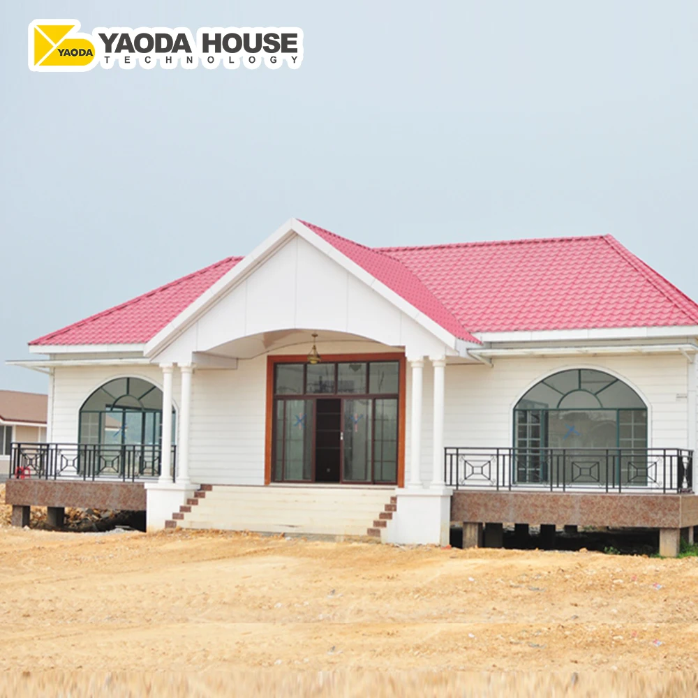 Low Price Prefab Modular Villa Light Steel Structure Prefabricated Residential Houses Villa In Lebanon