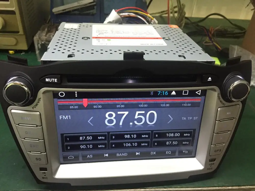 UPsztec Android 11 Car DVD Player for HYUNDAI ix35 Series with  GPS and Internet Option