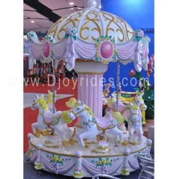 6 seats amusement park kids carousel for sale/6 seats merry go round rides for sale