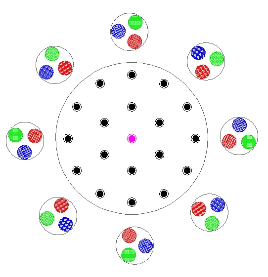 CE & ISO Certified Three Layer Flower Shape Spray Floating Fountain