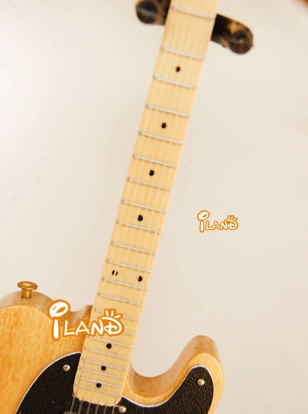 1:6 scale music instrument mini guitar 3d model HE009G