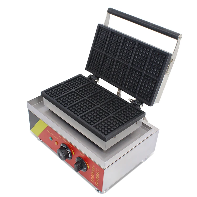 Waffle maker with CE custom plate commercial waffle maker