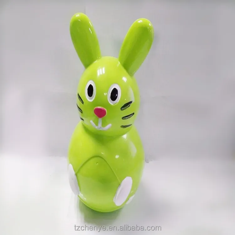 Rabbit Easter Eggs Rabbit Box Hot Selling Plastic Party Decoration Event & Party Supplies Silk Screen Printing 1 Color 2 Color