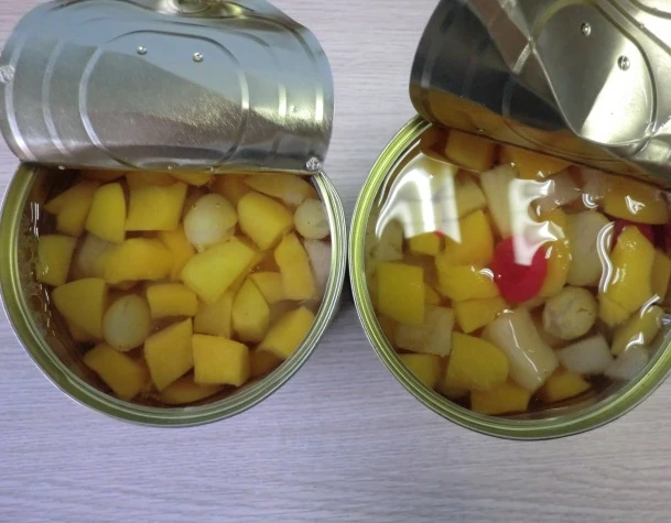 Бренд Mikado консервированный смешанный фруктовый консервированный фруктовый коктейль в легком сиропе или в натуральном соке