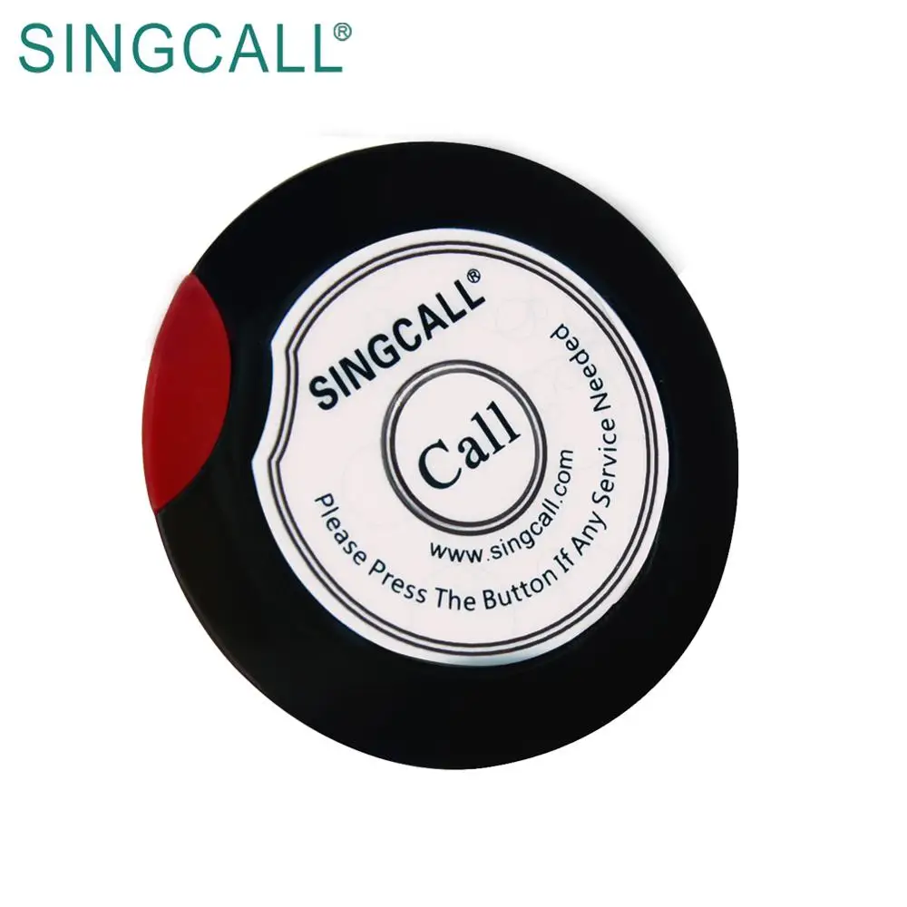 SINGCALL restaurant service ordering wireless waiter call bell system for restaurant