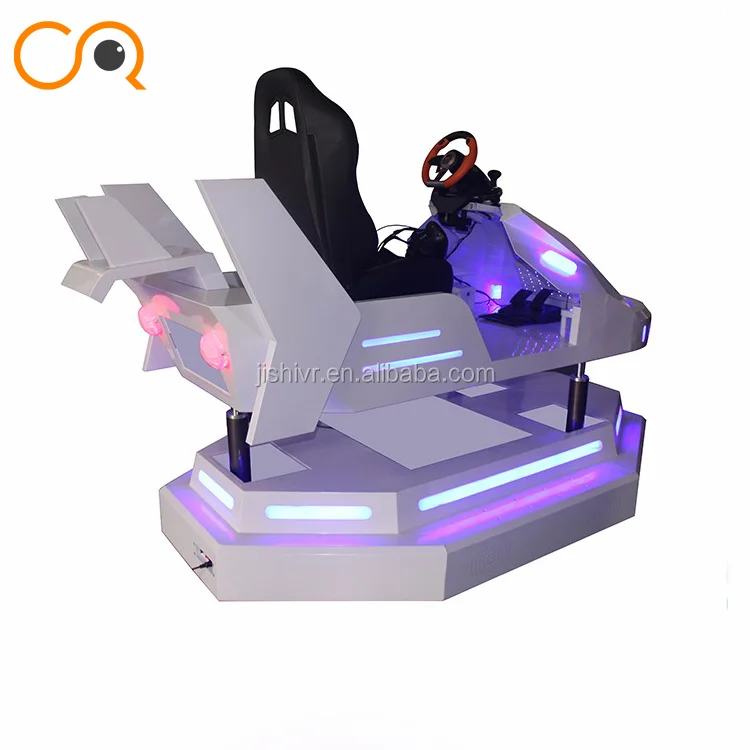 Attractive virtual reality simulator F1 car racing 9D VR electric dynamic Platform vr driving game machine