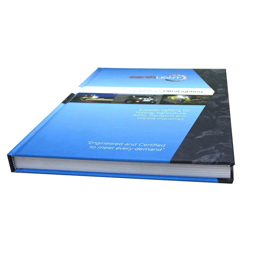 Custom Printed Hardcover Led Lighting Product Catalog Catalogue Full Color Offset Printing Paper & Paperboard Matt Art Paper