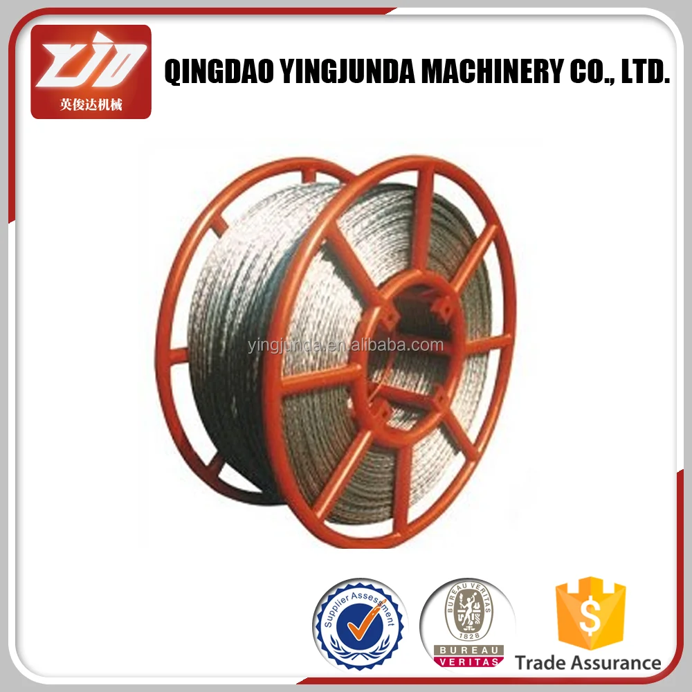 Winch Rope And PVC Zinc Coated Galvanized Steel Wire Rope Strand