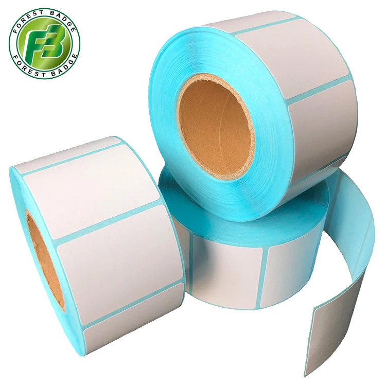 white labelling paper printing tag custom logo stickers sheet labels 40x30mm 800 pcs/rolls waterproof bottle sticker for packing