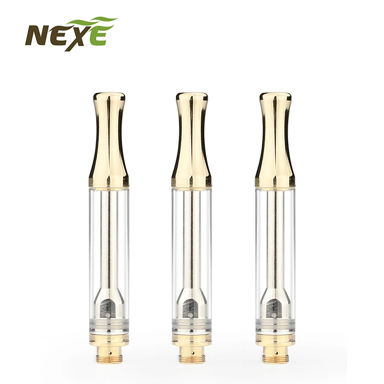 
Best Ceramic Rod Heating Coil CBD Oil Cartridge NX1003 All Gold Cartridge 