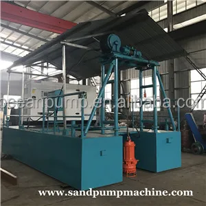 River cleaning sand suction extraction machine