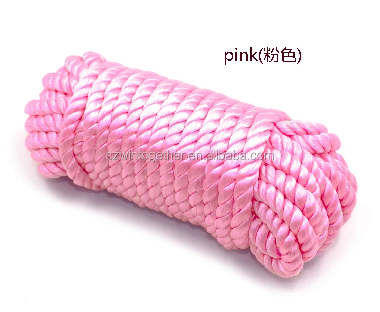 Adult bondage rope game toy 10 meter bondage silk braided rope for sex enjoy