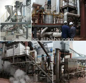 пара струйной мельнице для нефтяной кокс