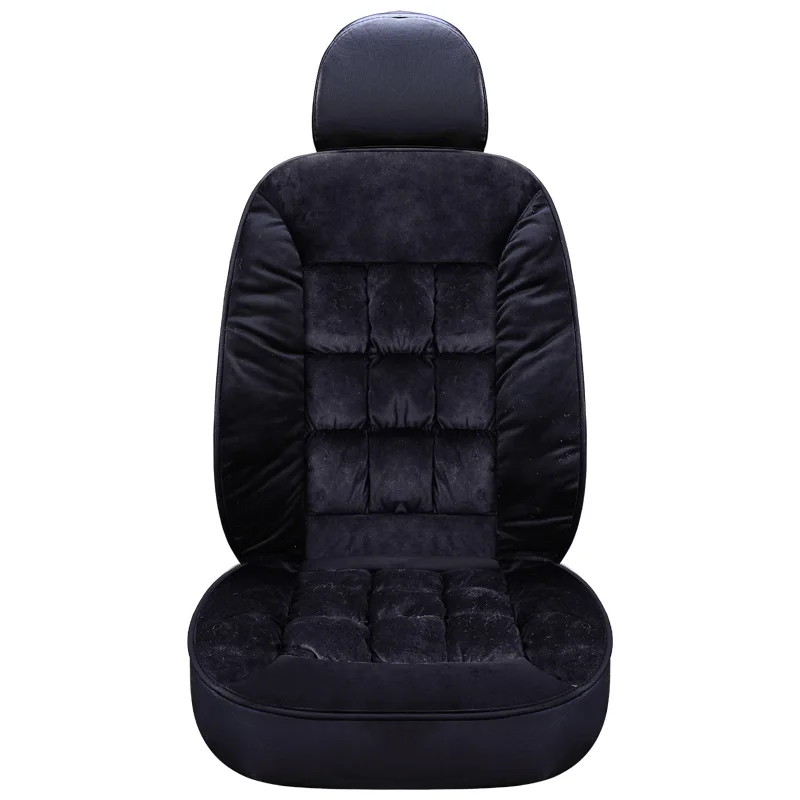 
Universal Size Car Seat Cushion Winter Warm Plush Auto Seat Covers For Interior Accessories Front Seats Protector 