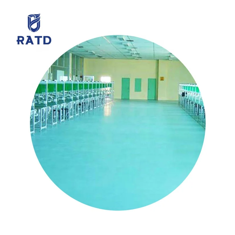 Food Grade Dust-Free Self-leveling Epoxy Floor Paint for Pharmacy plant Hospital office flooring Food factory