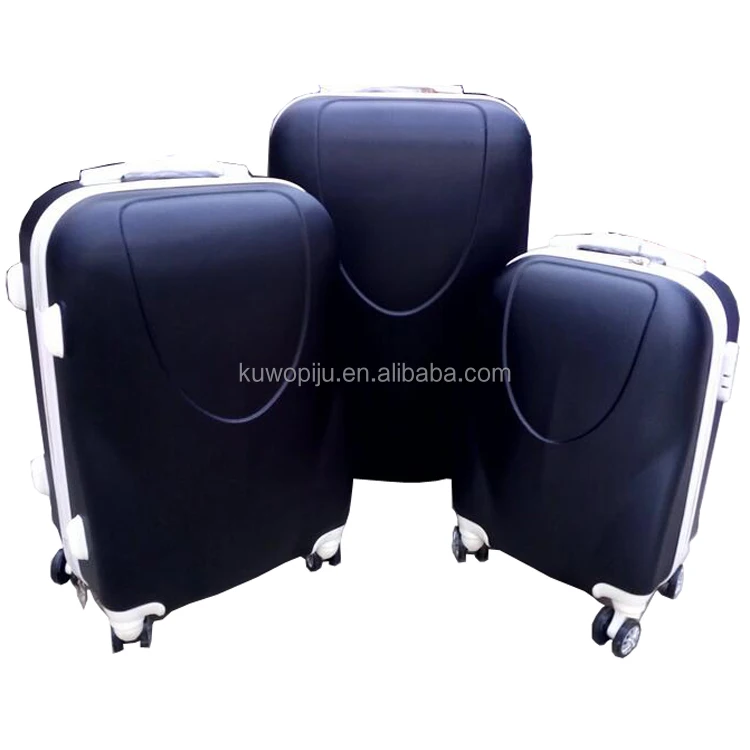 
5 pcs set wheeled travel plastic abs pc luggage box 